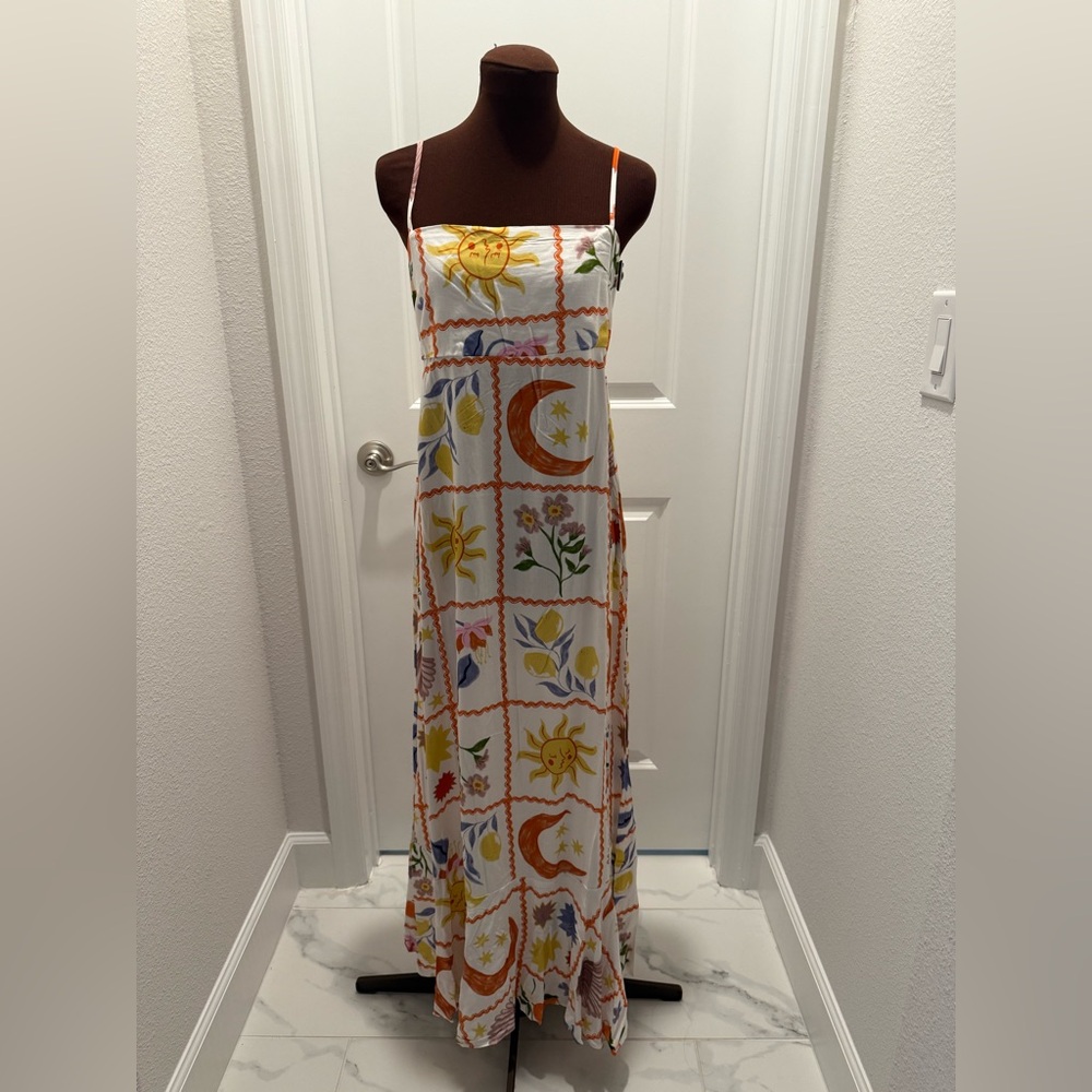 Paper Heart Floral Dress maxi medium